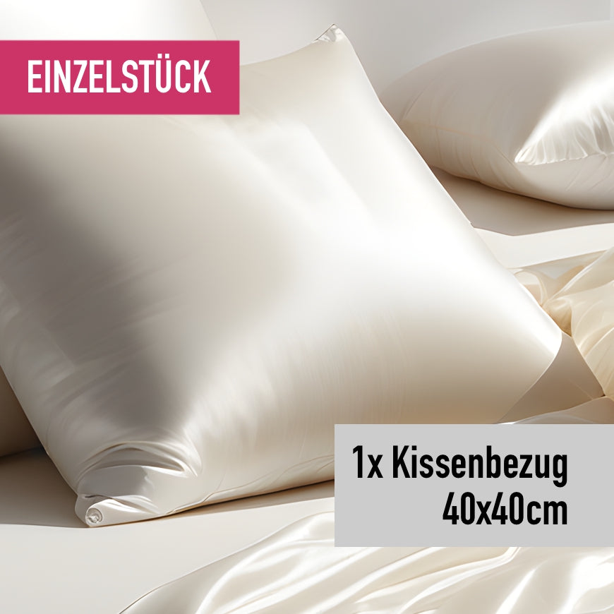 Single pillowcase 40x40cm natural white