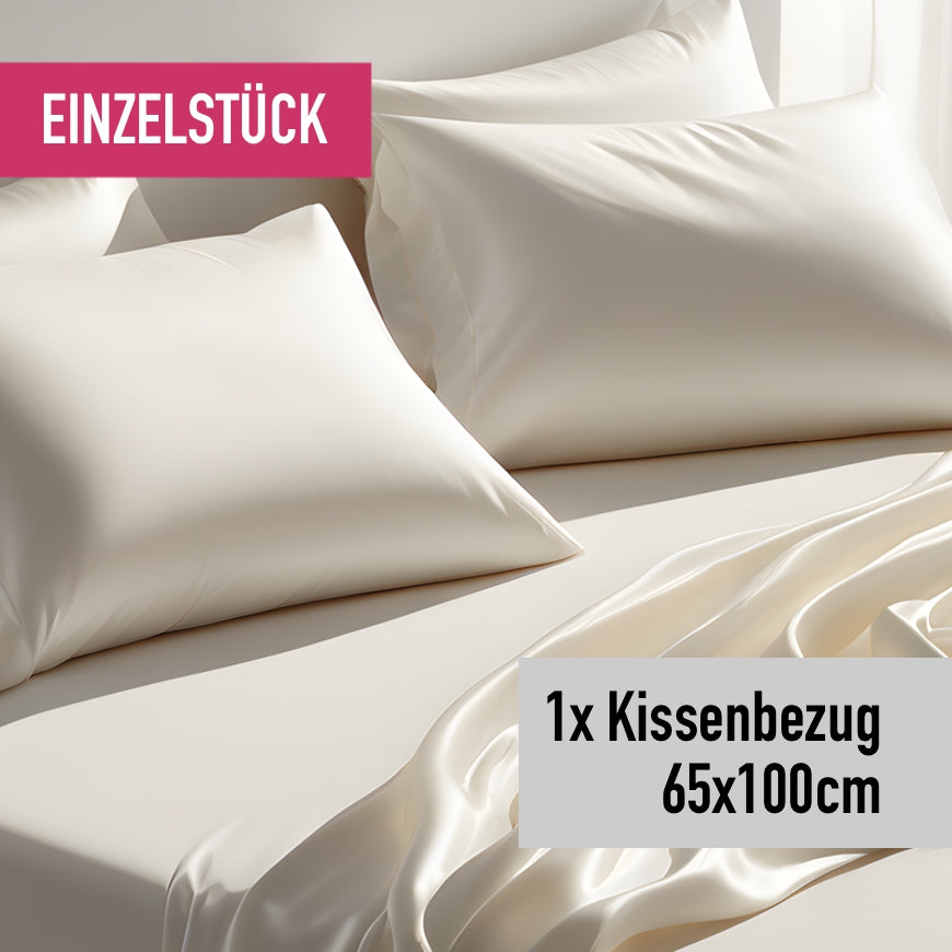 Einzelstück Kissenbezug 65x100cm naturweiss