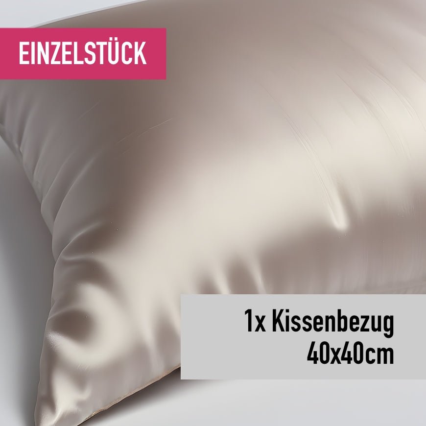 Einzelstück Kissenbezug 40x40cm pearl