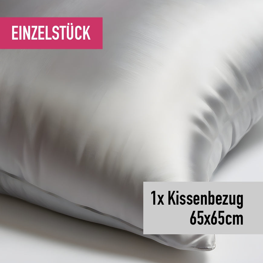 Einzelstück Kissenbezug 65x65cm silber