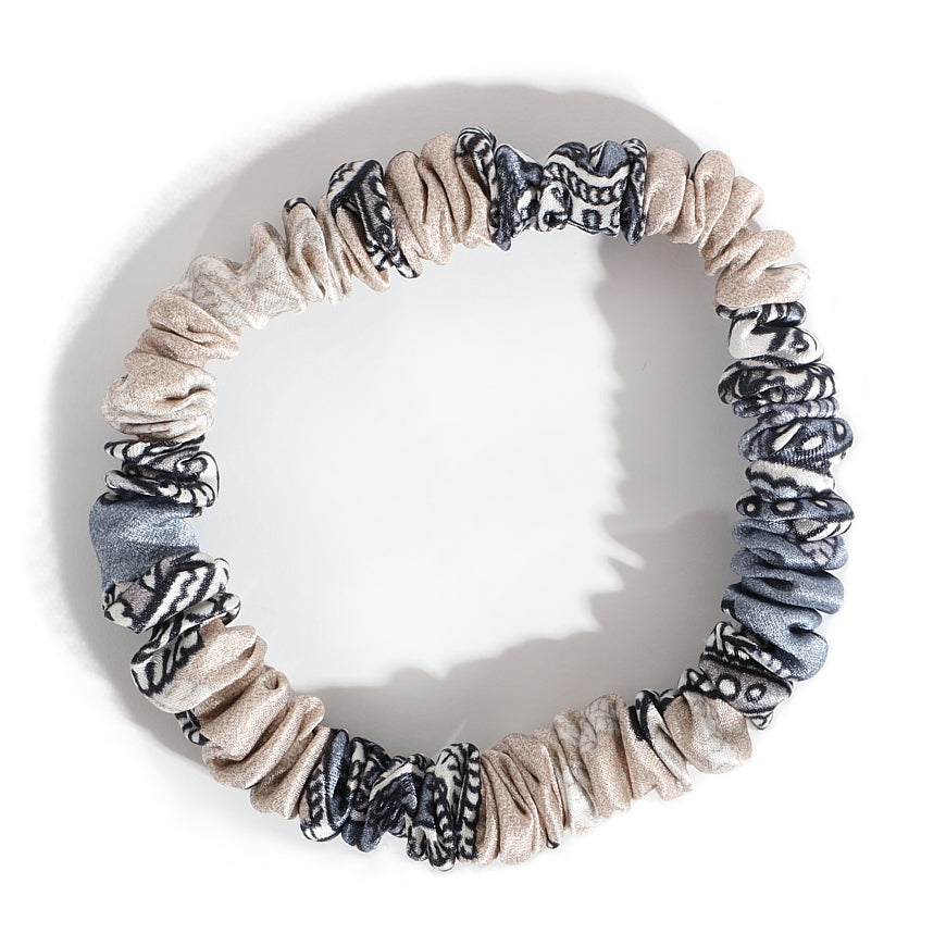 2er Set Scrunchie Blue Lagoon