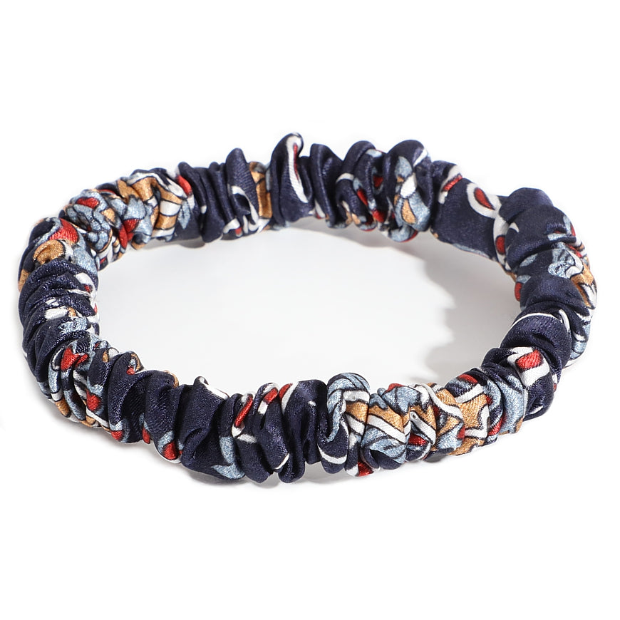 Free set of 2 silk scrunchies marina