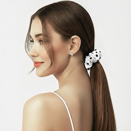 Seidenscrunchie Large Print | 100% Maulbeerseide