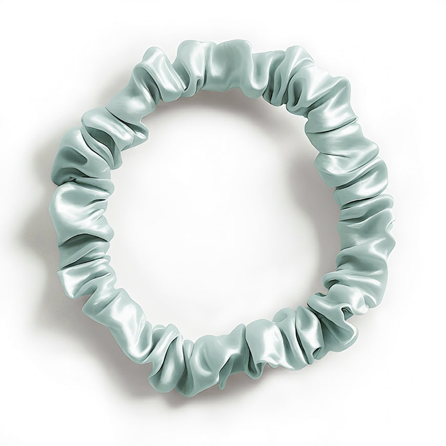 2er Set Seiden Scrunchie Mini