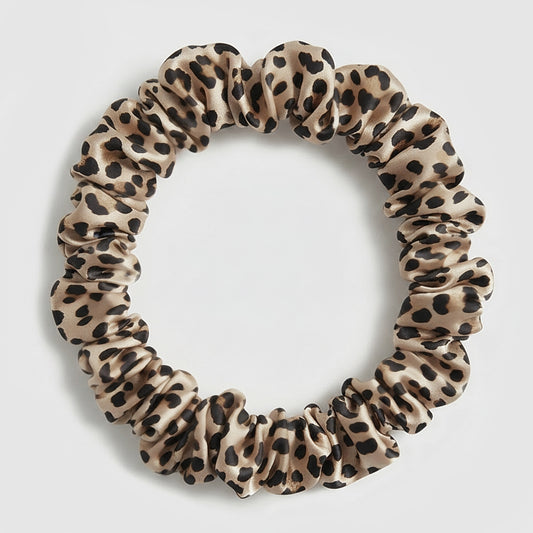 Seidenscrunchie Mini Print 2er Pack | 100% Maulbeerseide