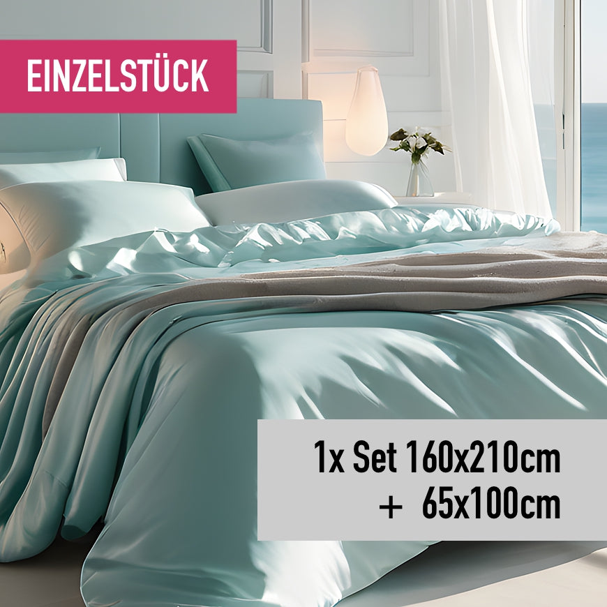 Einzelstück Bettwäsche-Set 160x210cm seaglass