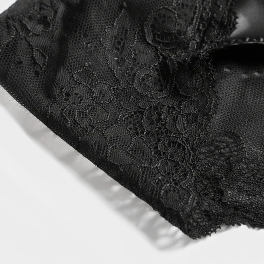 Seiden-Panties mit Spitze aus 100% Seide