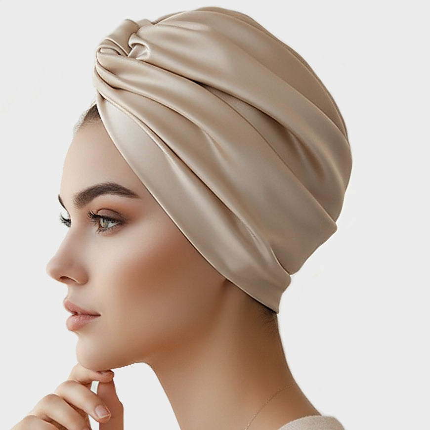 turban en soie