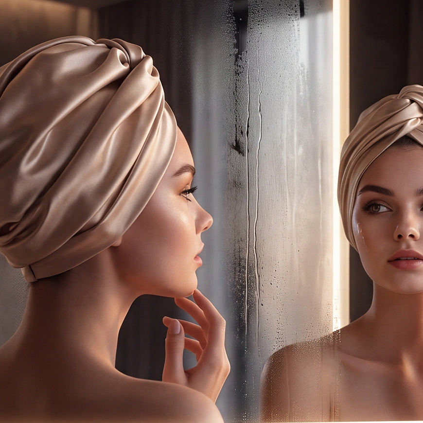 turban en soie