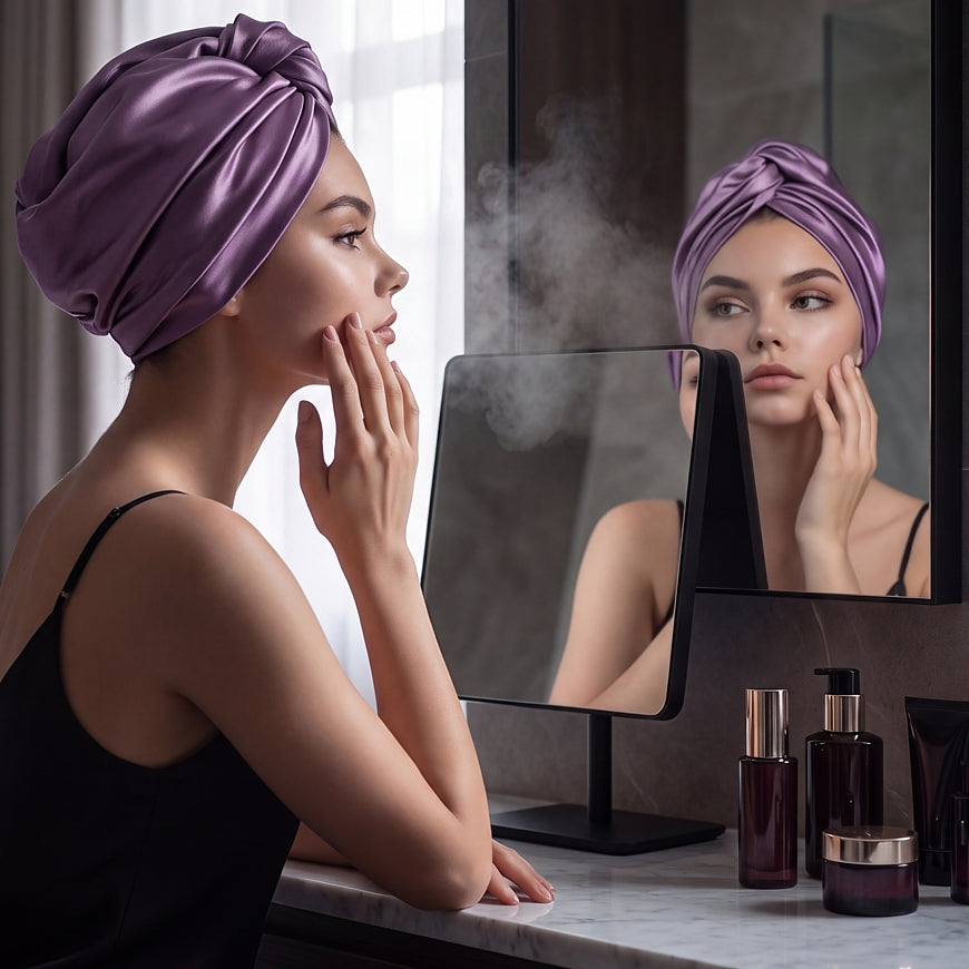 turban en soie
