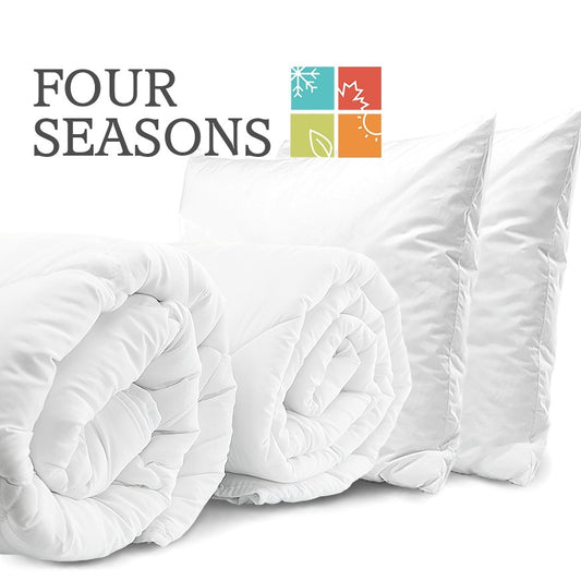 4-Seasons Set 200x210cm mit Kissen