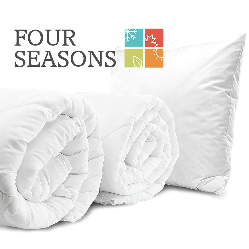 4-Seasons Set 160x210cm mit Kissen