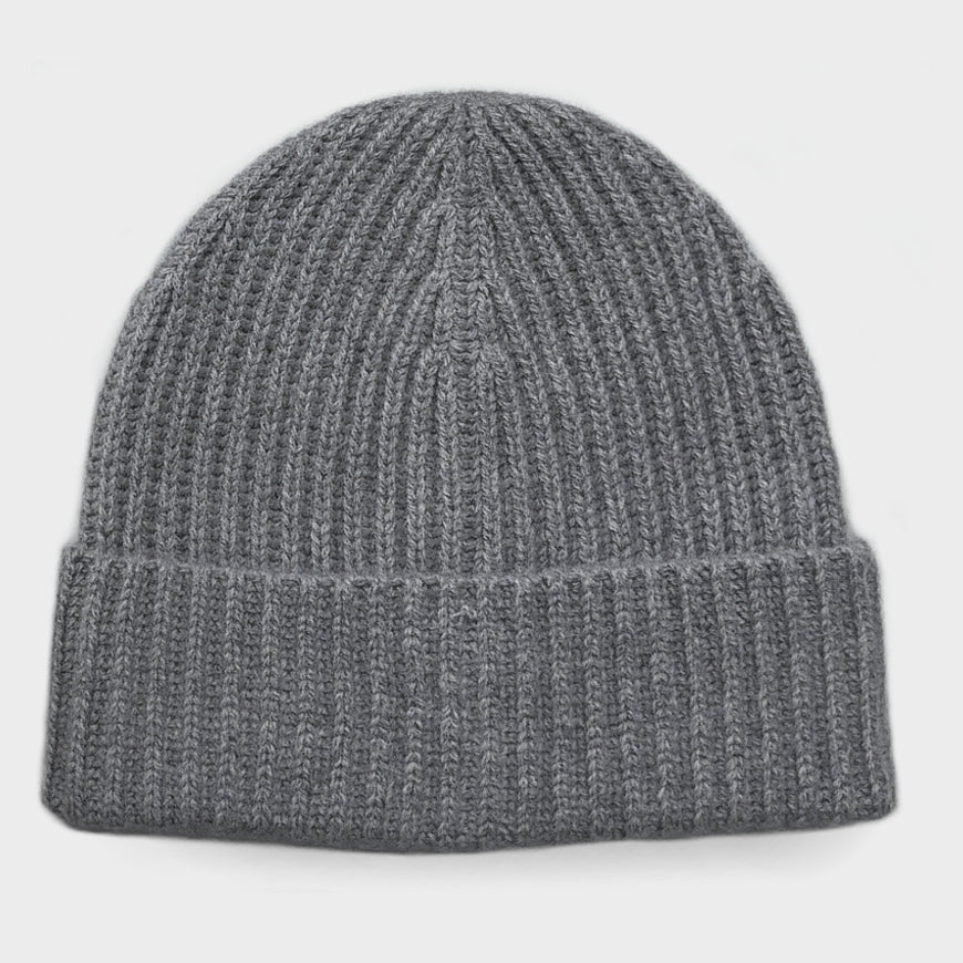 Kaschmir Beanie – weiche Mütze aus 100% Kaschmir
