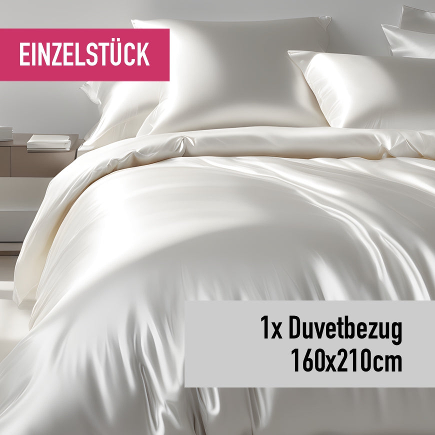 Einzelstück Duvetbezug 160x210cm snow white