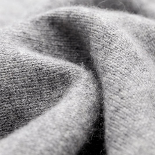 Kaschmirschal silbergrau – zeitloser Schal aus 100% Kaschmir