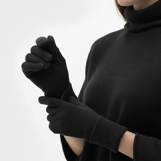 Handschuhe aus Kaschmir – mit Touchscreen-Funktion