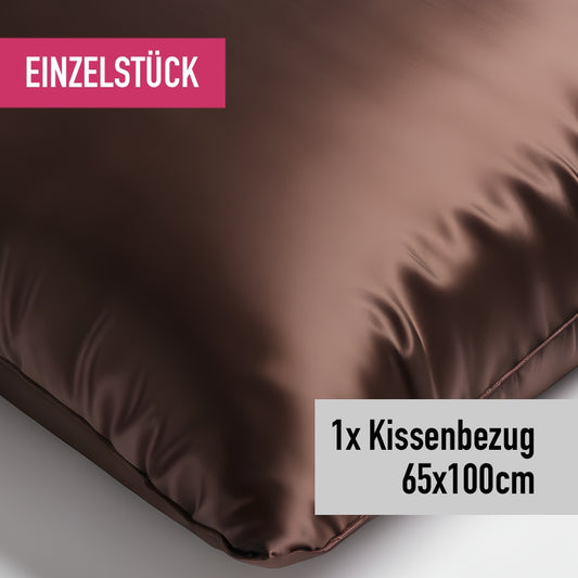 Single pillowcase 65x100cm wine red