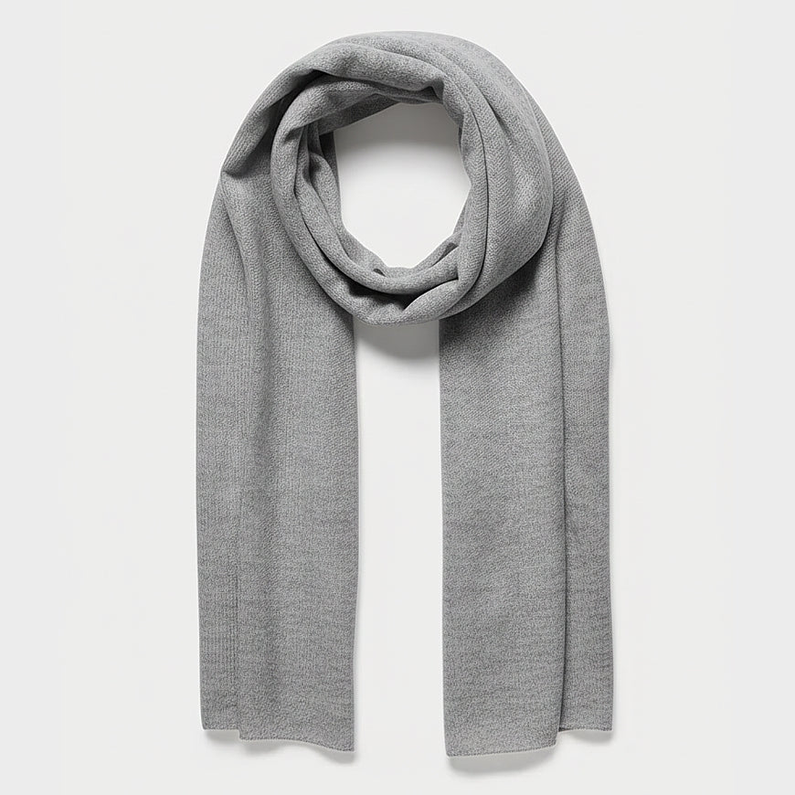 Kaschmirschal silbergrau – zeitloser Schal aus 100% Kaschmir