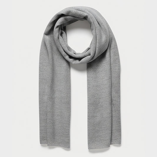 Kaschmirschal silbergrau – zeitloser Schal aus 100% Kaschmir
