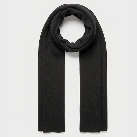 Kaschmirschal schwarz – zeitloser Schal aus 100% Kaschmir