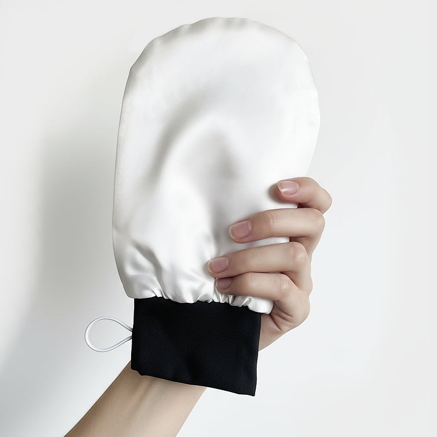 Peeling Waschhandschuh aus Seide