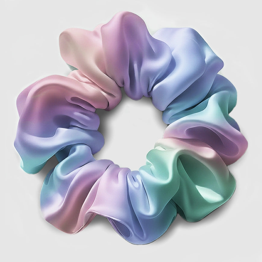 Seidenscrunchie Large Print | 100% Maulbeerseide