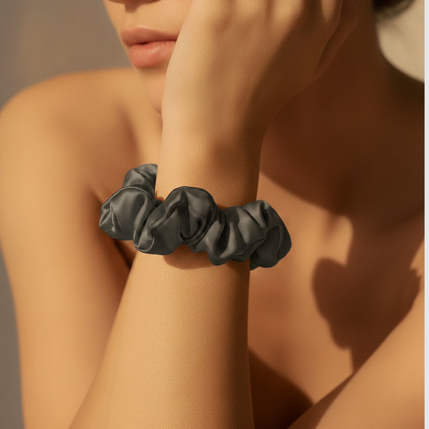 Seidenscrunchie Large | 100% Maulbeerseide