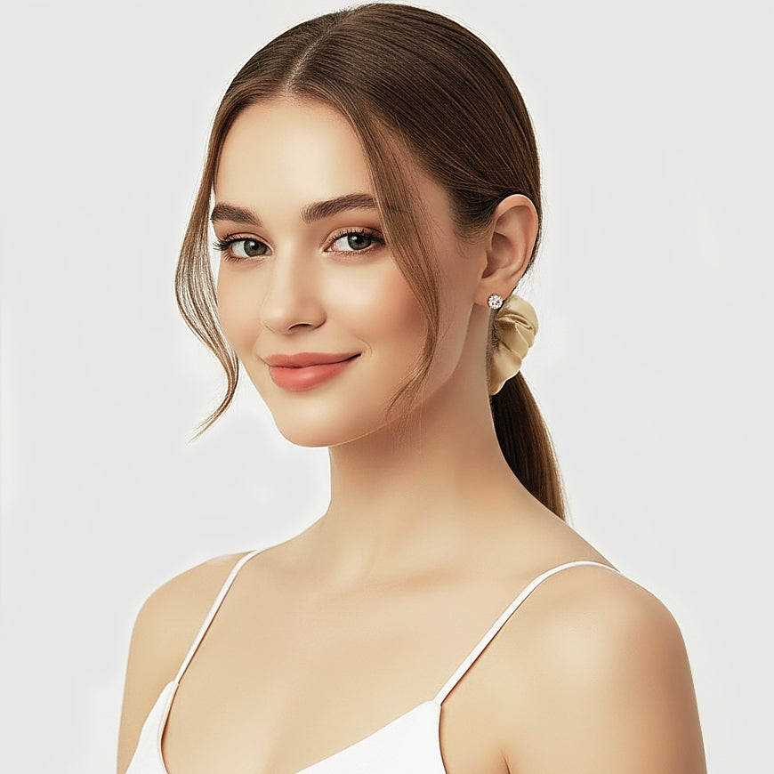 Seidenscrunchie Large | 100% Maulbeerseide