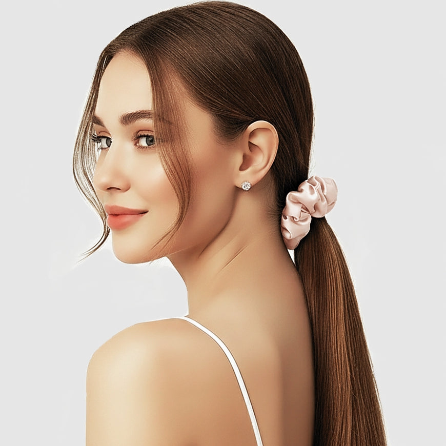 Seidenscrunchie Large | 100% Maulbeerseide