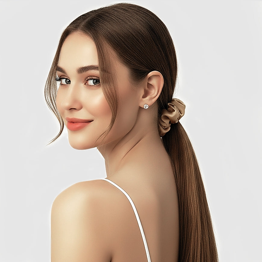 Seidenscrunchie Large | 100% Maulbeerseide