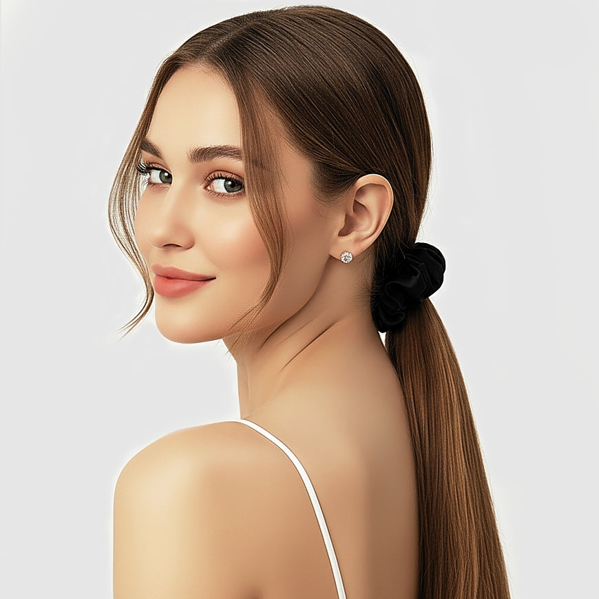 Seidenscrunchie Large | 100% Maulbeerseide