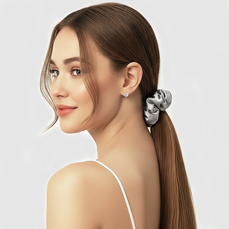 Seidenscrunchie Large | 100% Maulbeerseide