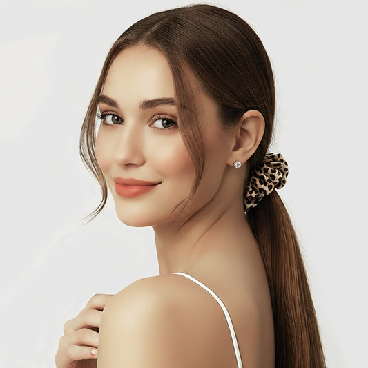 Seidenscrunchie Large Print | 100% Maulbeerseide