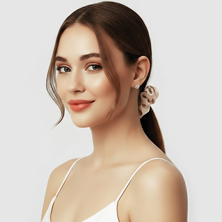 Seidenscrunchie Classic | 100% Maulbeerseide