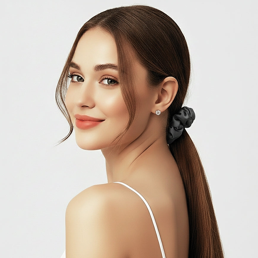 Seidenscrunchie Classic | 100% Maulbeerseide