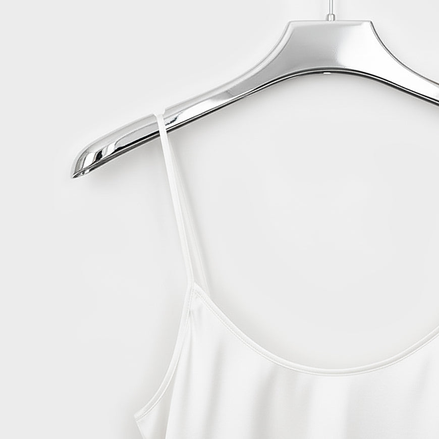 Nachthemd aus Seide naturweiss