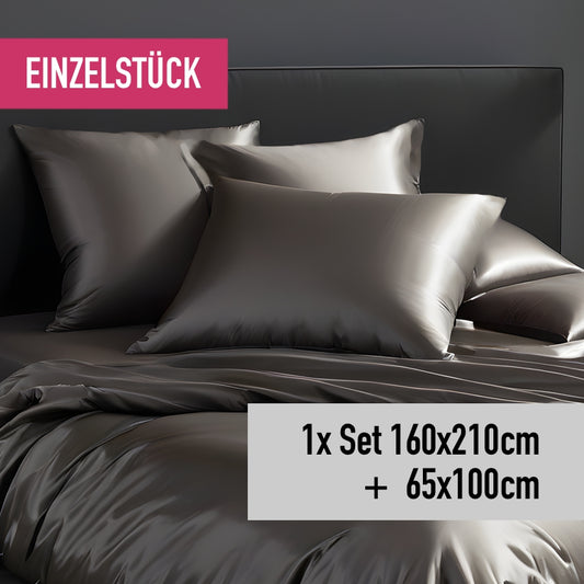 Einzelstück Bettwäsche-Set 160x210cm graphit