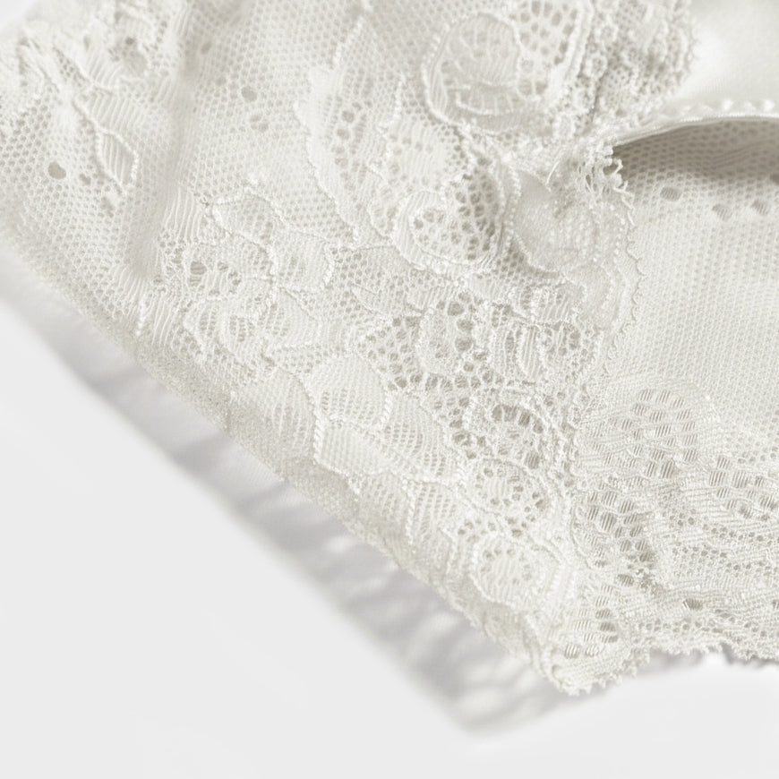 Seiden-Panties mit Spitze aus 100% Seide