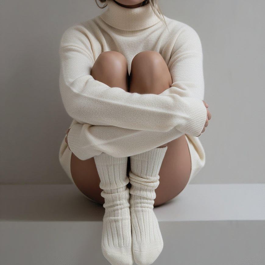 Kaschmirsocken Damen – weiche Kuschelsocken aus 100% Kaschmir