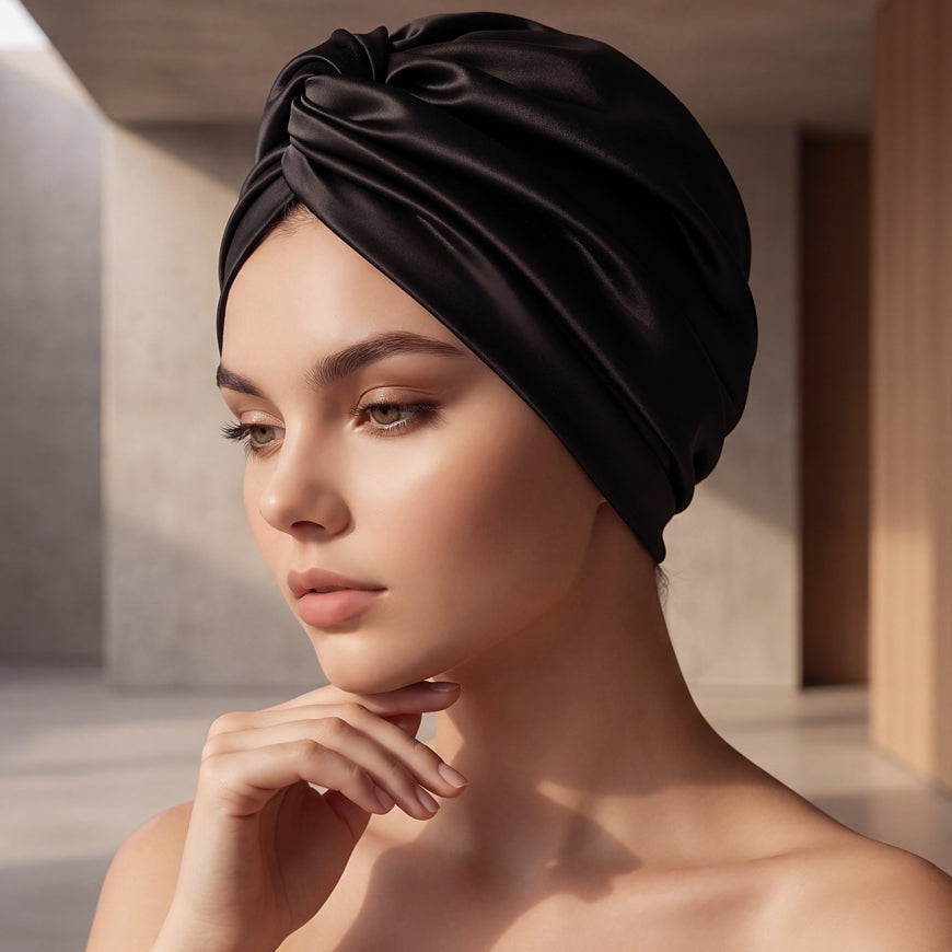 turban en soie