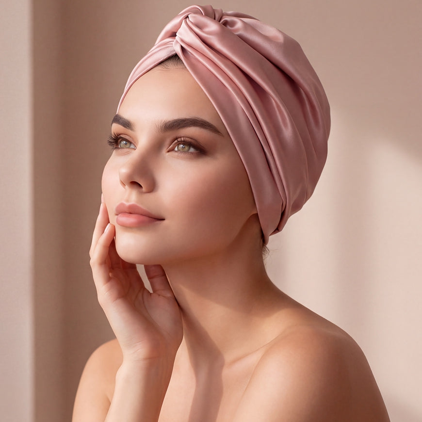 turban en soie