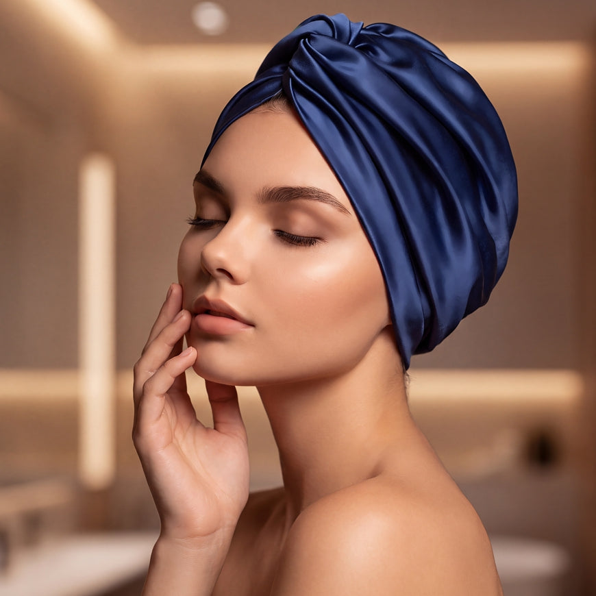 turban en soie