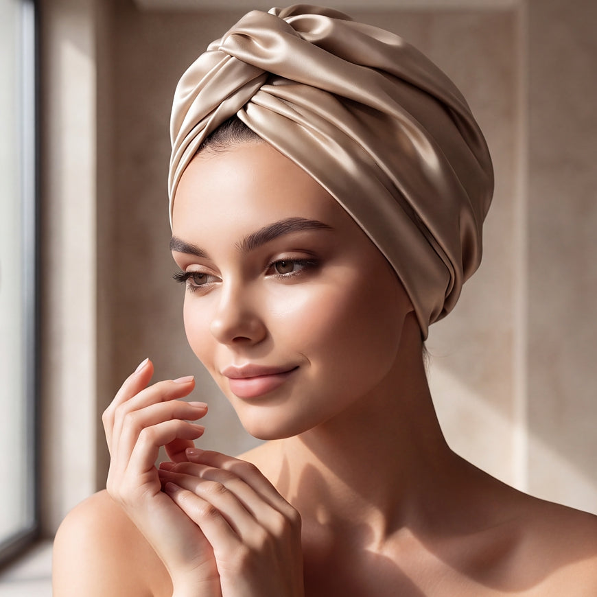 turban en soie