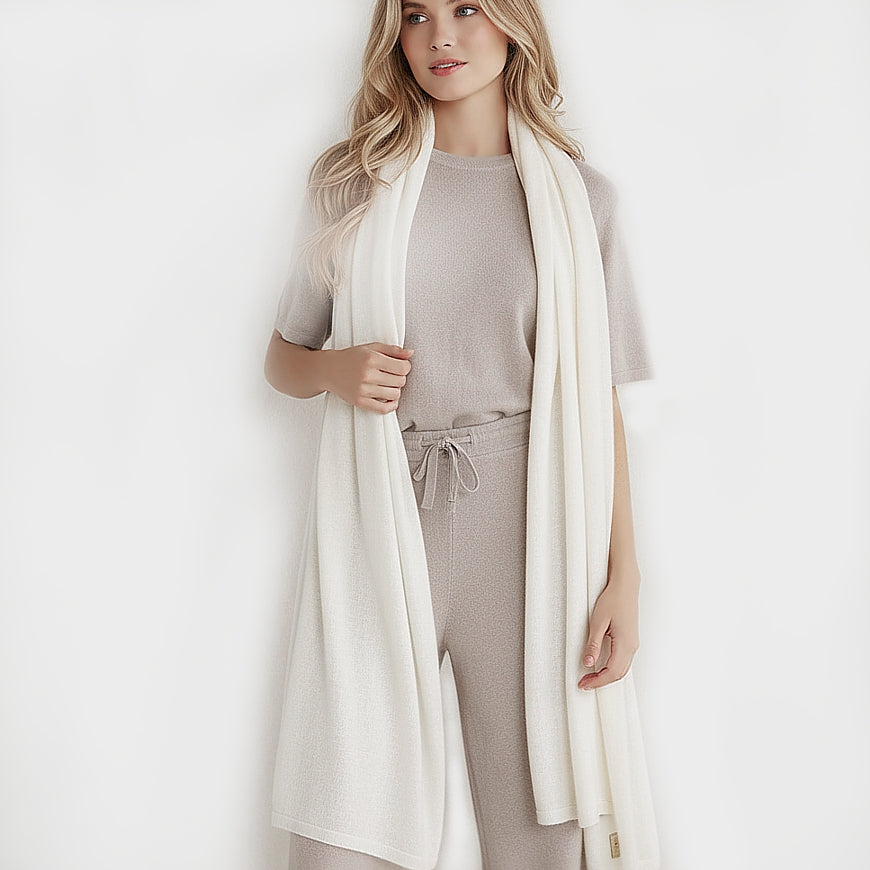 Kaschmir Wrap – grosser Wickelschal aus 100% Kaschmir