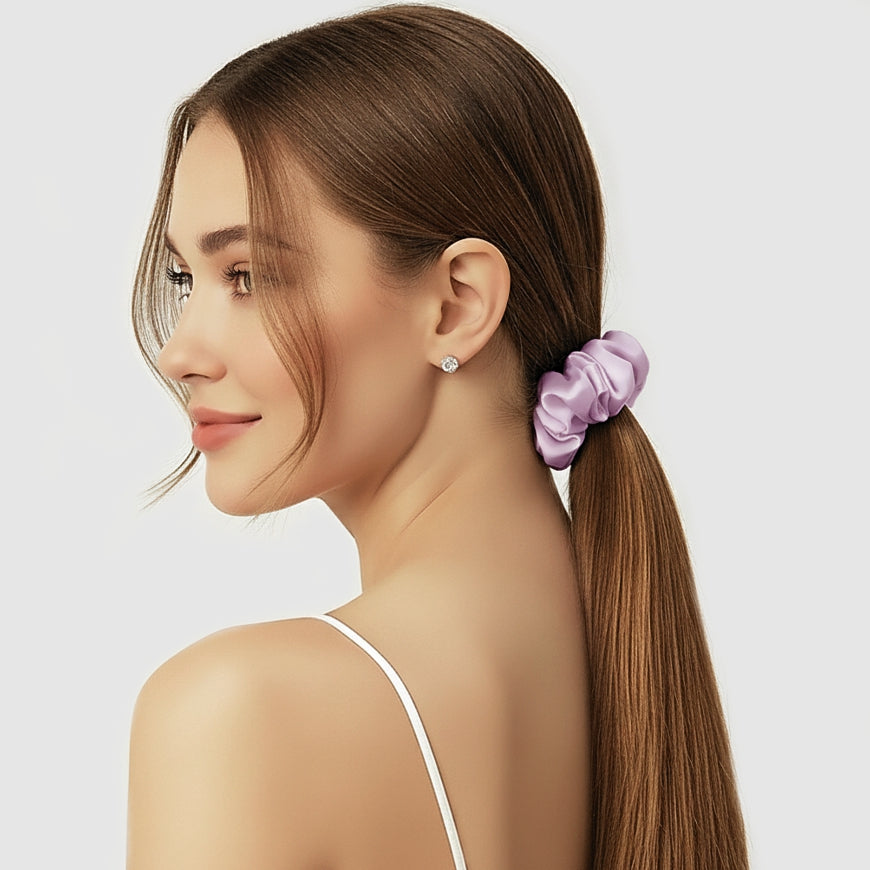 Seidenscrunchie Large | 100% Maulbeerseide
